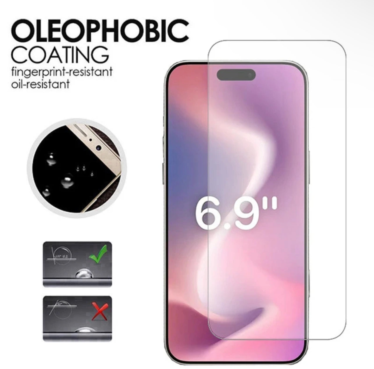 PJun Branded Premium 9H Clear Full Coverage ShatterProof Glass Screen Protector- 4PCS iPhone 17 Series 2025 PJun Branded Premium 9H Clear Full Coverage ShatterProof Glass Screen Protector- 4PCS iPhone 17 Series 2025